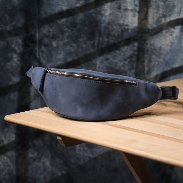 Сумка Shvigel Из натуральной кожи Синяя (23141) изображение 10