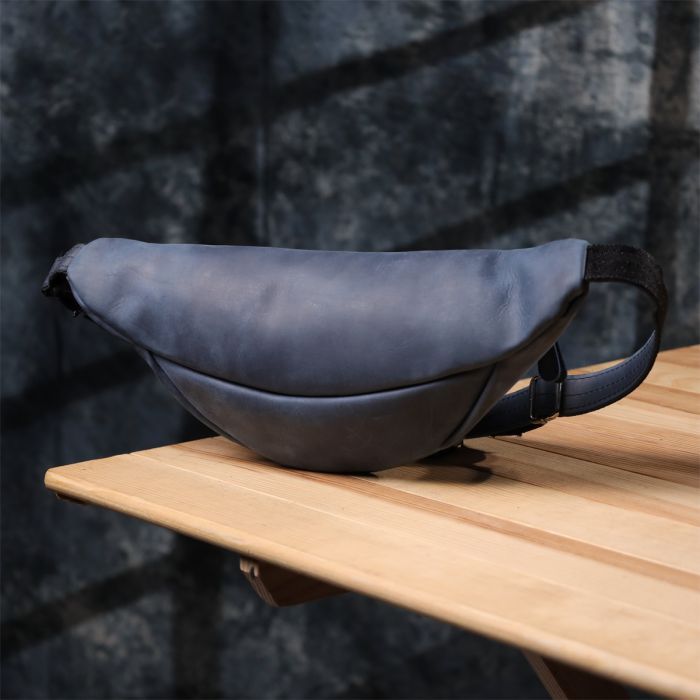 Сумка Shvigel Из натуральной кожи Синяя (23141) изображение 11