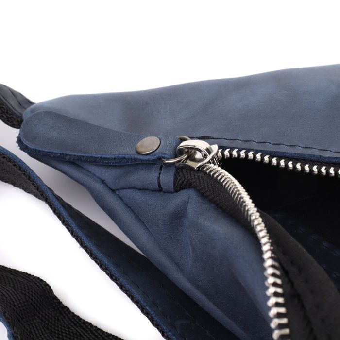 Сумка Shvigel Из натуральной кожи Синяя (23141) изображение 7