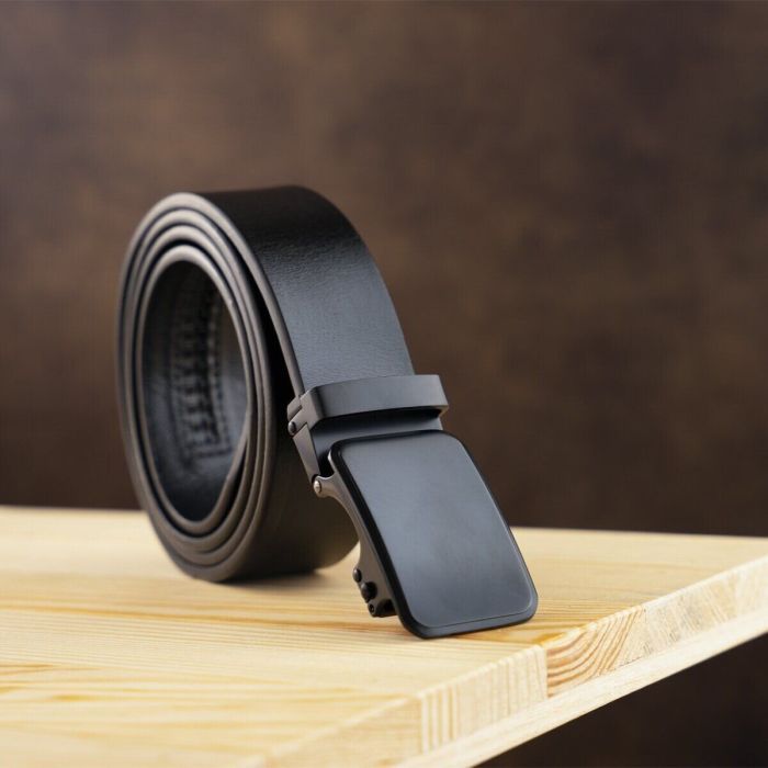 Ремень Vintage Мужской Черный (20270) изображение 8