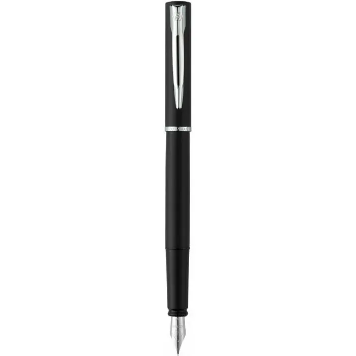 Ручка пір'яна Waterman ALLURE Black CT  FP F (13 311)