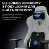 Кресло игровое Anda Seat Kaiser 3E Fabric Size XL Grey (AD23YC-XL-09-G-CF-G01) изображение 10