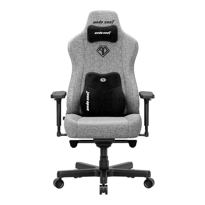 Кресло игровое Anda Seat Kaiser 3E Fabric Size XL Grey (AD23YC-XL-09-G-CF-G01)