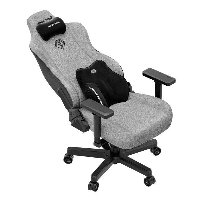 Кресло игровое Anda Seat Kaiser 3E Fabric Size XL Grey (AD23YC-XL-09-G-CF-G01) изображение 7