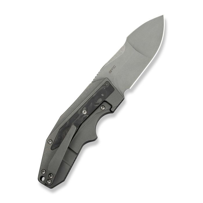 Ніж Weknife Coral, Stonewash, титан/Carbon Fiber (WE24044-2) зображення 3