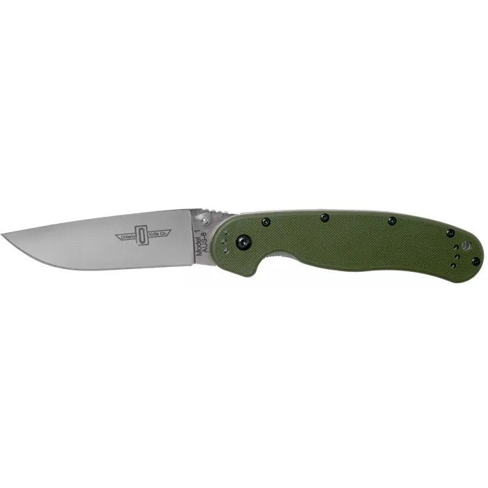 Нож Ontario Knife RAT I D2 Carbon Fiber Black (ON8867CF)