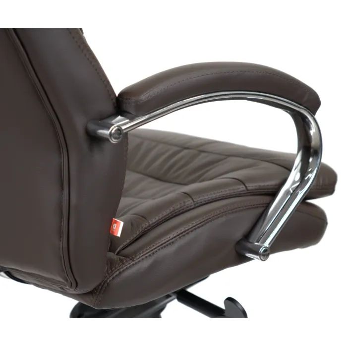 Офісне крісло Аклас Валенсія MB XY-7340 Коричневий (Шкіра LC-K dark brown) (00161484) зображення 8