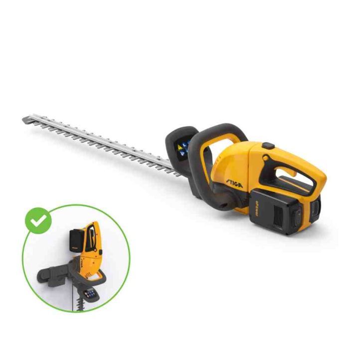 Кусторез Stiga HT300e, 40V(20+20), 54см, 2x2Ah (HT300eKit) изображение 5