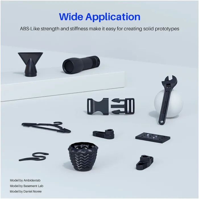 Фотополимерная смола ELEGOO Resin Tough grey 2кг (50.103.0275) изображение 4