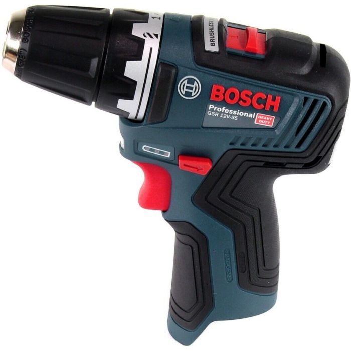 Шуруповерт Bosch Professional GSR 12V-35, 12V, 20·35Нм, 460·1750об/хв, 0.75кг (без АКБ та ЗП) (0.601.9H8.000) зображення 2