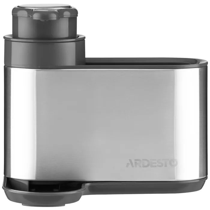 Дозатор для рідкого мила Ardesto Minimalism Органайзер для миючих засобів Сірий (ARHB3102GS) зображення 11