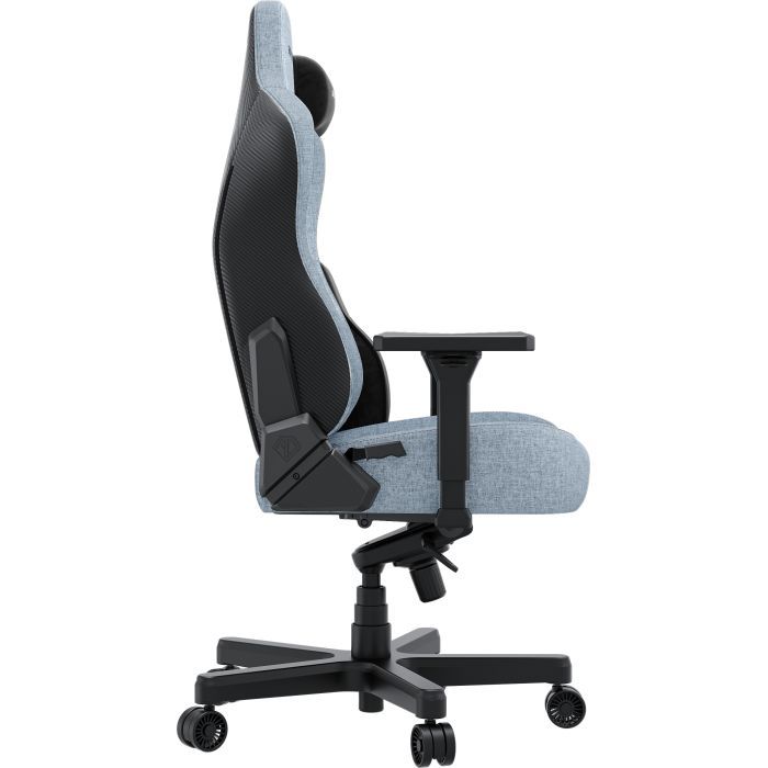 Кресло игровое AndaSeat Kaiser 3E Fabric XL Black (AD23YC-XL-09-B-CF-B01) изображение 4