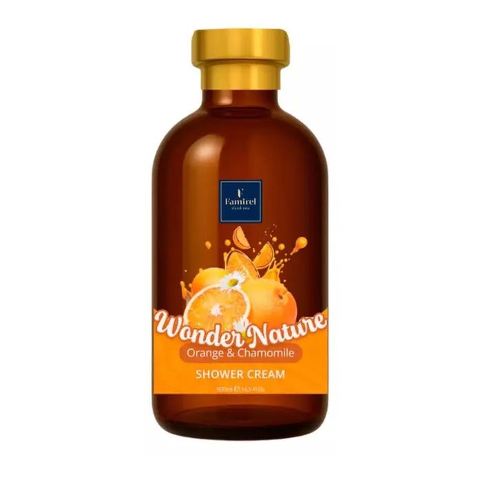 Гель для душу Famirel Wonder Nature Апельсин і ромашка 500 мл (7290114086790)