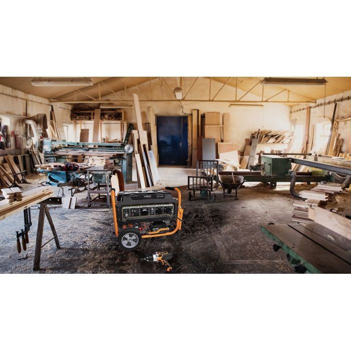 Генератор Neo Tools 230V, kW, електростартер, AVR (04-730P) изображение 2