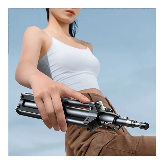 Штатив RTAKO ZJ-ZB01 55CM Matte Finish Carbon Steel Tripod Black (6930539528246) зображення 7