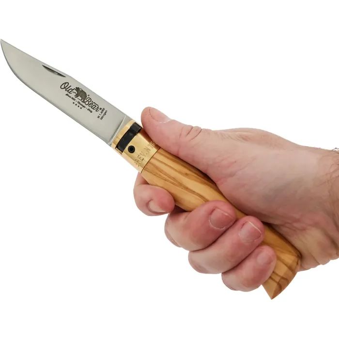 Нож Old Bear Classic L, C70 steel, Olive (9306/21_LU) изображение 5 Нож Old Bear Classic L, C70 steel, Olive (9306/21_LU) изображение 5