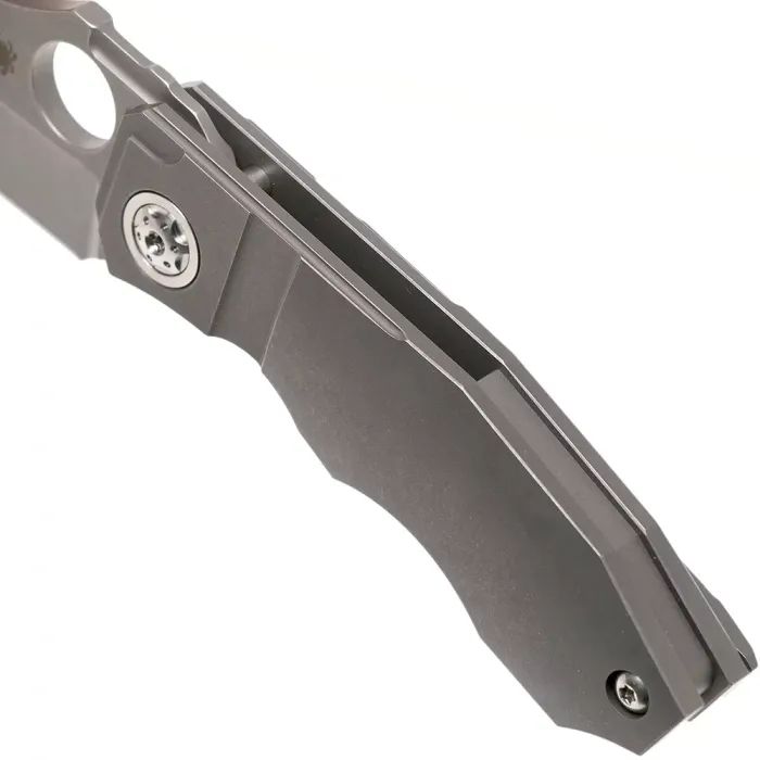 Нож Spyderco Stovepipe CPM 20CV Titanium (C260TIP) изображение 10