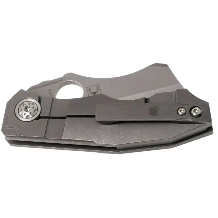 Нож Spyderco Stovepipe CPM 20CV Titanium (C260TIP) изображение 3