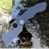 Нож Spyderco Stovepipe CPM 20CV Titanium (C260TIP) изображение 5