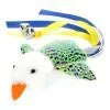 Іграшка для котів Hippie Pet Пташка зелена 7.5 см (HIPCT2304040G)