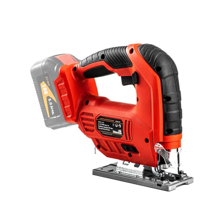 Электролобзик GTM JS18/65 18V, 4Ah, 0-2500ход/мин, Quick Fix (JS18/65_KIT) изображение 2