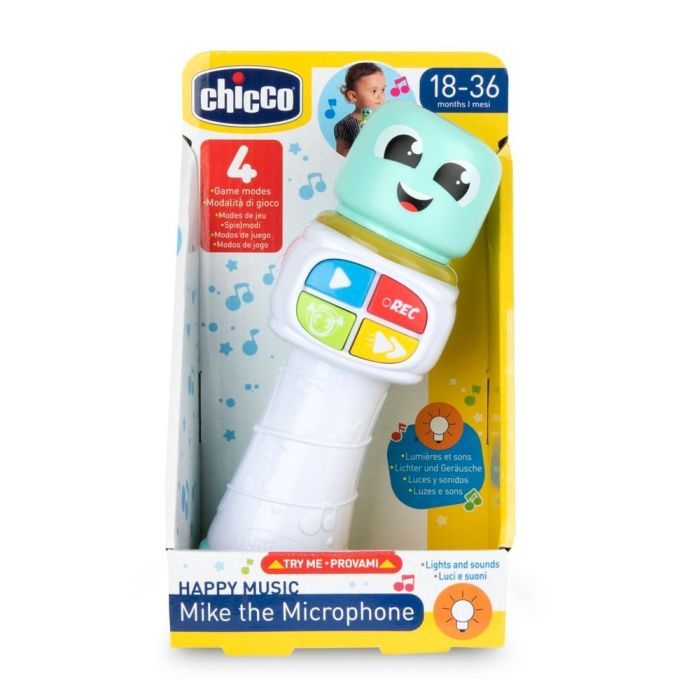 Развивающая игрушка Chicco музыкальная Микрофон Майк (12121.00) изображение 4