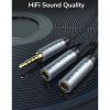 Кабель мультимедійний 3.5mm M to 2x3.5mm F 0.2m Cabletime (CA915248) зображення 3