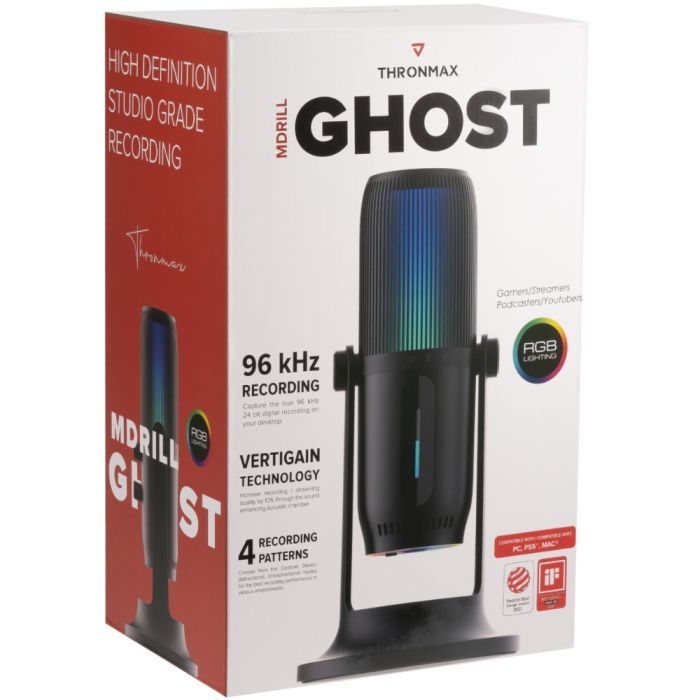 Микрофон Thronmax MDRILL GHOST M2RGB Black (M2RGBTHRONMAX) изображение 6
