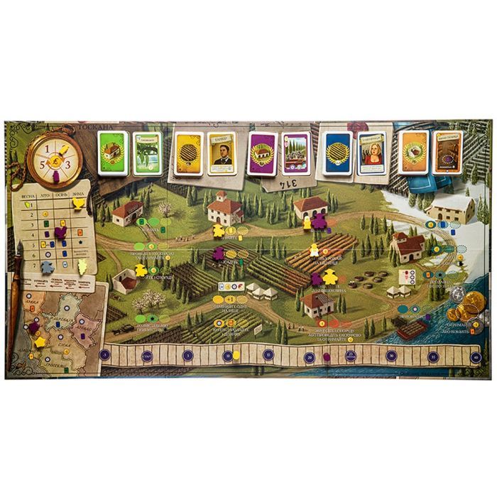 Настольная игра Kilogames Виноделие: Тоскана. Основное издание (Viticulture Tuscany Essential Edition) (укр.) (KG-2260) изображение 6