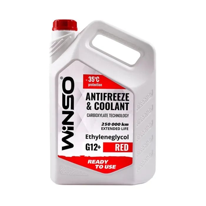 Антифриз WINSO ANTIFREEZE & COOLANT RED G12+ 4,1kg (WS82486)