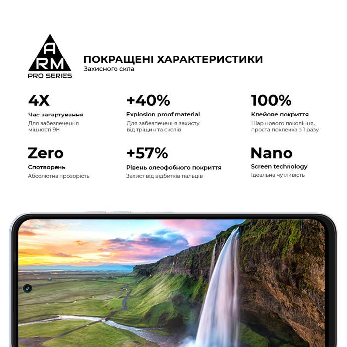 Стекло защитное Armorstandart Pro Tecno Spark Go 2 4G (ARM87128) изображение 5