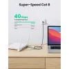 Патч-корд 1м, S/FTP cat 7 RJ-45 COPPER Ugreen (U_80429) изображение 3