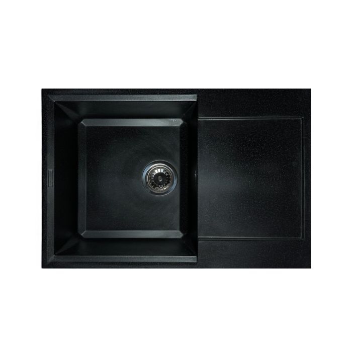 Мийка кухонна Adamant Horizon Medium чорний + змішувач (4824296104403) зображення 3