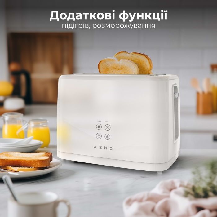 Тостер AENO ATS0002W зображення 5
