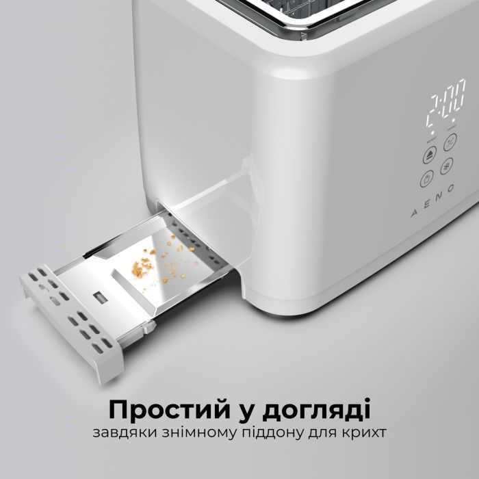 Тостер AENO ATS0002W зображення 6