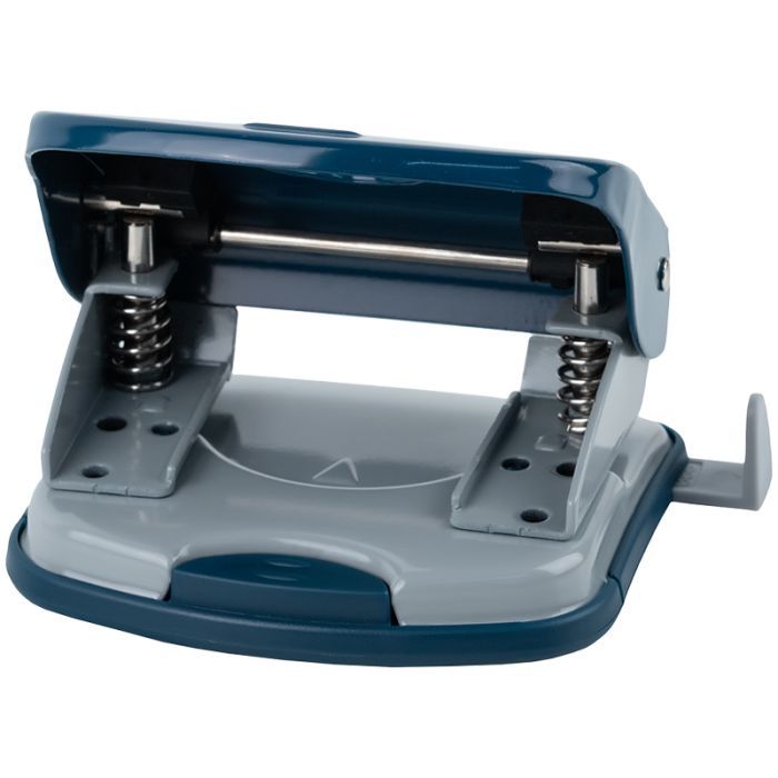 Дырокол Axent Exakt-2 металлический, 30л, Earth colors синий (3930-29-A) изображение 2