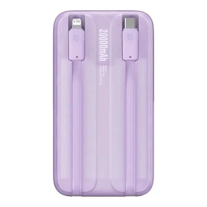 Батарея универсальная Baseus Comet 20000mAh 22.5W PD QC Purple (PPMD020105) изображение 3
