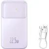 Батарея универсальная Baseus Comet 20000mAh 22.5W PD QC Purple (PPMD020105) изображение 7