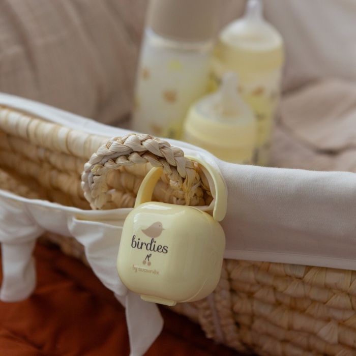 Контейнер для пустышек Suavinex Birdies, світло-жовтий (309133) изображение 4