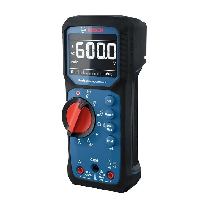 Цифровой мультиметр Bosch Professional GDM 600-15, 0-600V, LCD (0.601.077.300)