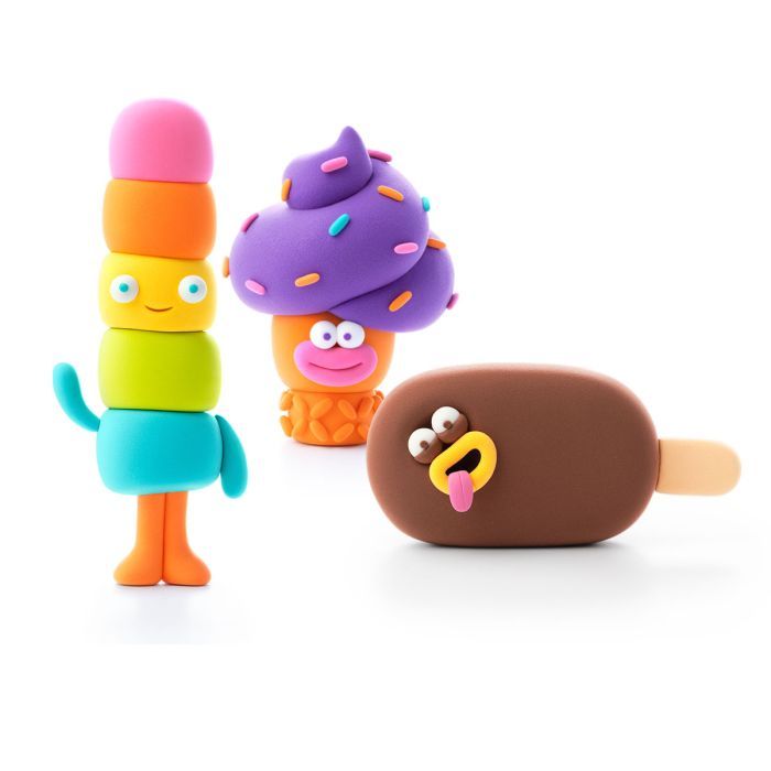 Набор для творчества Lipaka Файні морозивка Тепльодик, Торнадик, Чоко Бро (60056-UA01) изображение 3