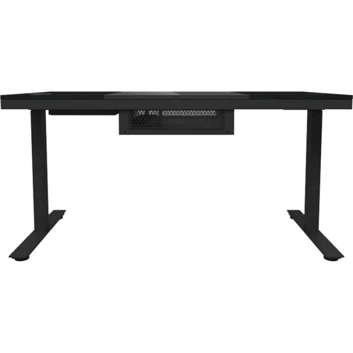 Комп'ютерний стіл Lorgar ELITE 90G Glass Black (LRG-DE90G) зображення 4