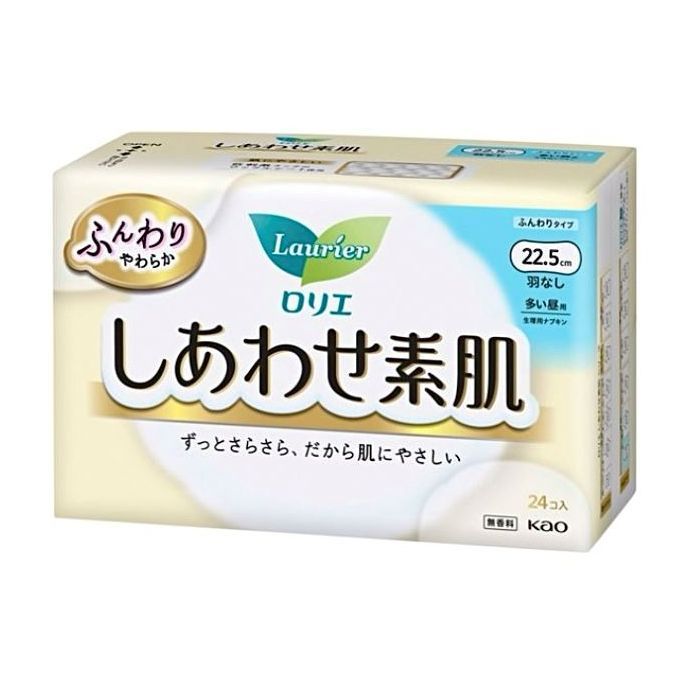 Гигиенические прокладки Kao Laurier Happy Skin Heavy Day Use 24 шт (4901301378156)