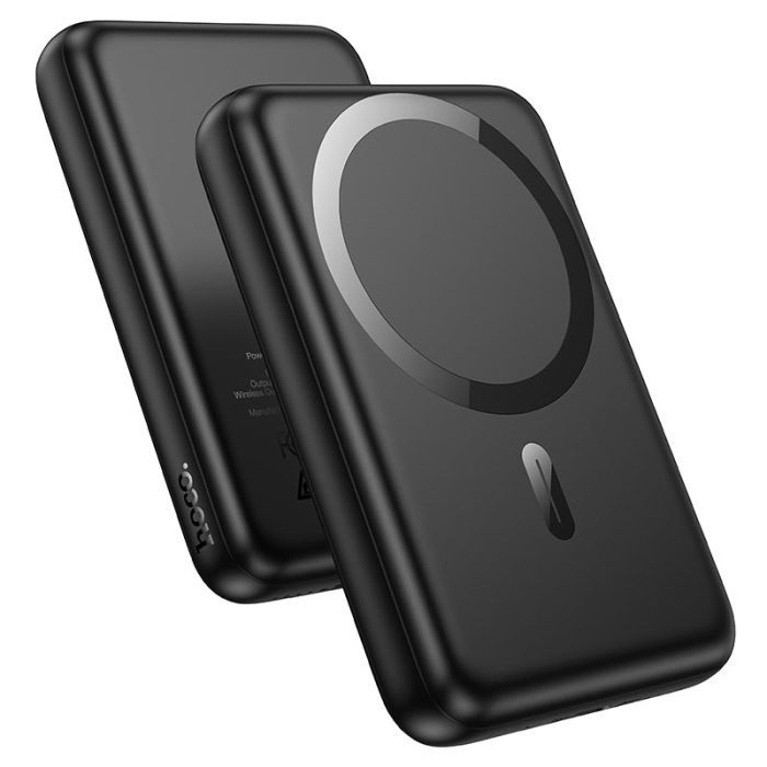 Батарея універсальна HOCO 10000mAh Grace PD/20W Magnetic Black (J141 / 714984)