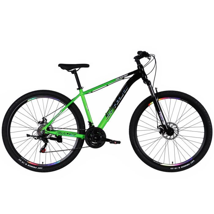 Велосипед Space 29" PHAETON DD FR рама-20" AL 2026 зелено-чорний (OPS-SP-29-188)