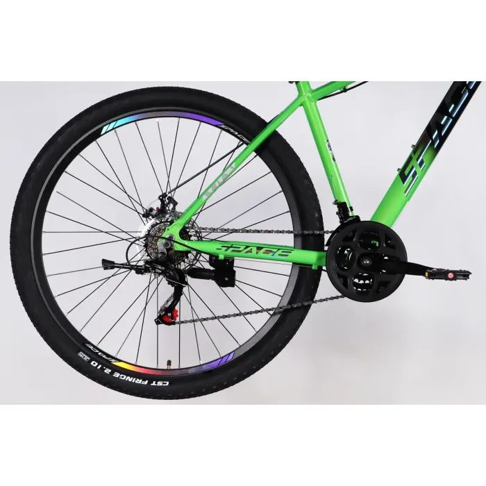 Велосипед Space 29" PHAETON DD FR рама-20" AL 2026 зелено-чорний (OPS-SP-29-188) изображение 5
