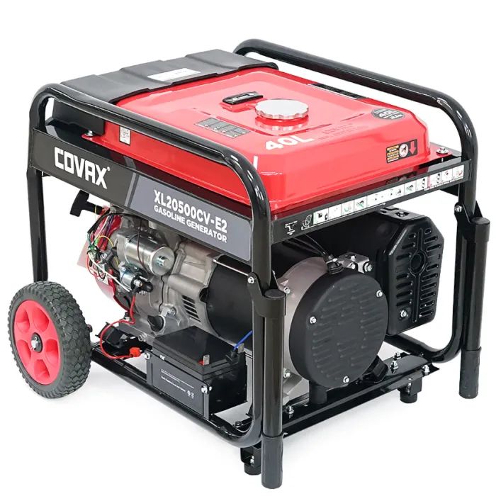 Генератор COVAX XL20500CV-E2, 9.5kW, 220V, 50Hz, DC12V, 21HP, электро стартер, 25L (XL20500CV-E2) изображение 2