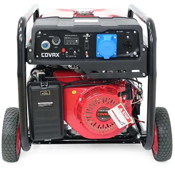 Генератор COVAX XL20500CV-E2, 9.5kW, 220V, 50Hz, DC12V, 21HP, электро стартер, 25L (XL20500CV-E2) изображение 3
