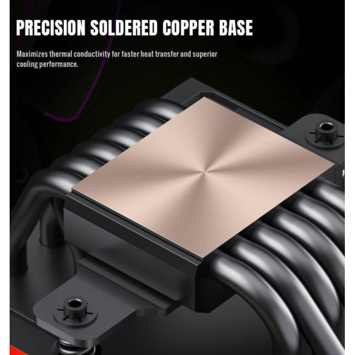 Кулер до процесора Gamemax SIGMA 620 LCD BK зображення 10