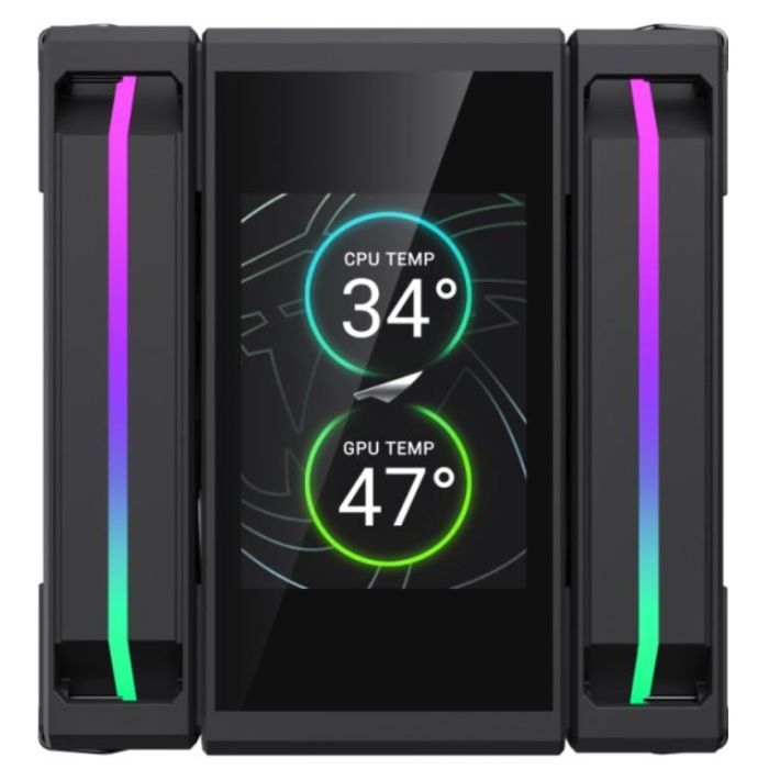 Кулер до процесора Gamemax SIGMA 620 LCD BK зображення 5